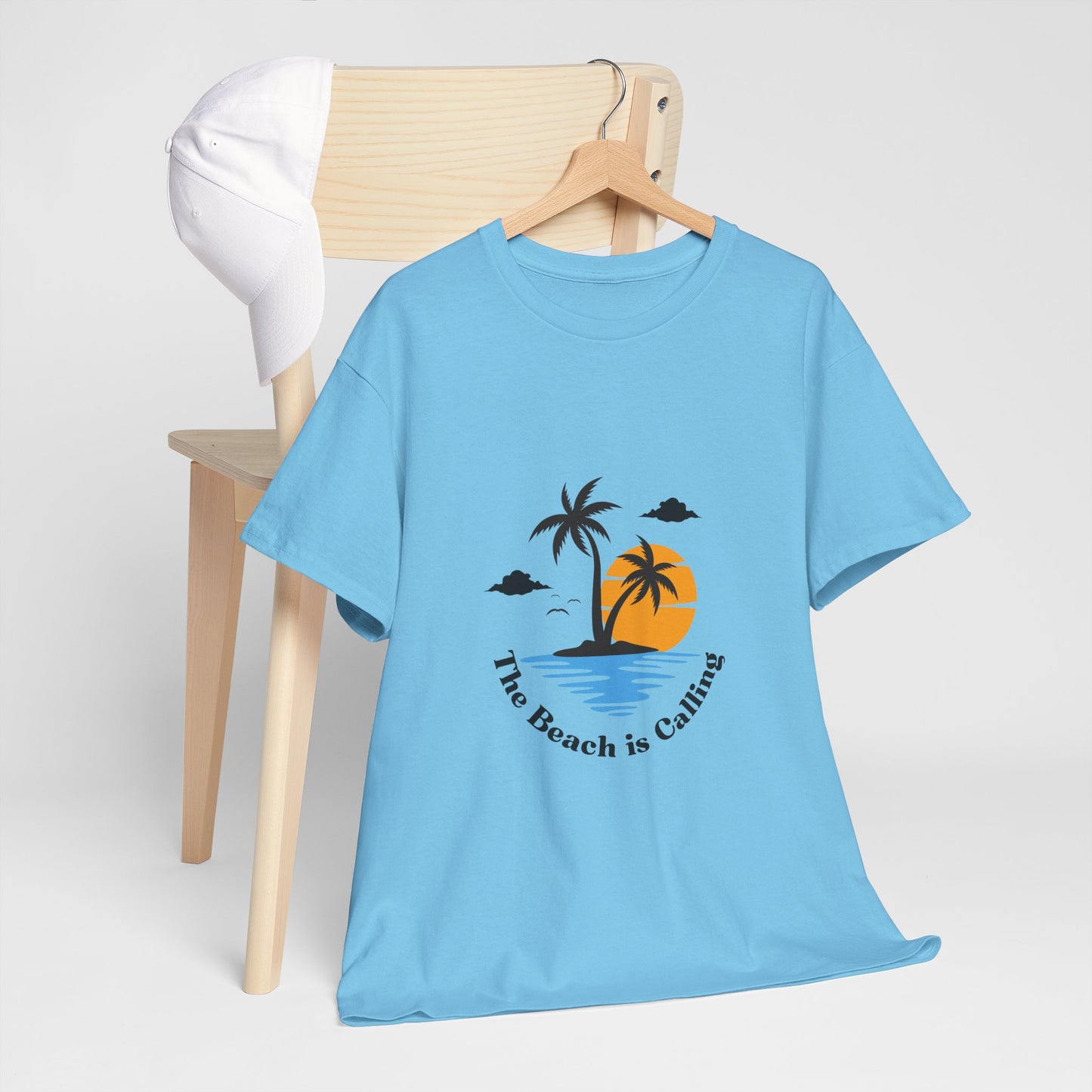 Good Times and Tan Lines! Unisex Heavy Cotton Tee.